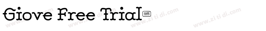 Giove Free Trial字体转换